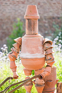 A flowerpot man
