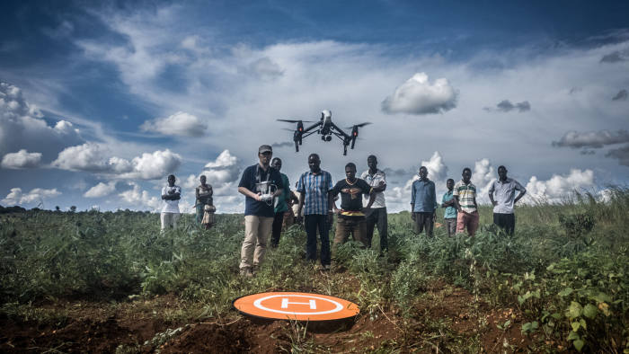 Kyoto Uni Testing - the new Unicef "Drone Academy" in Malawi