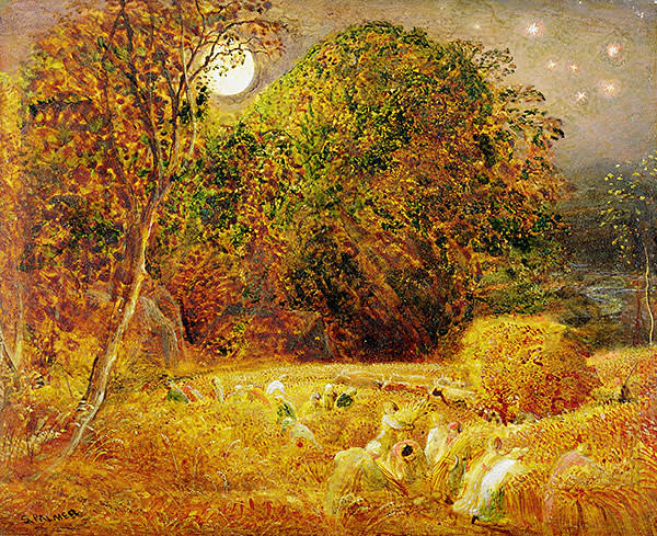 ‘Harvest Moon’ (1833) by Samuel Palmer