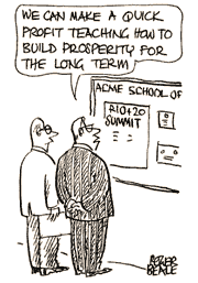 Beale cartoon ACME school