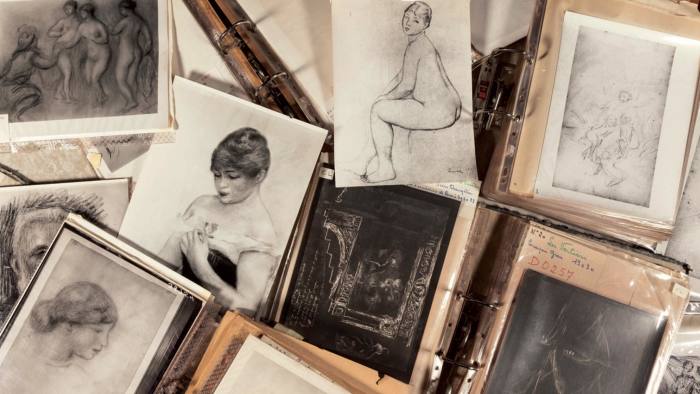 Renoir sketches and drawings