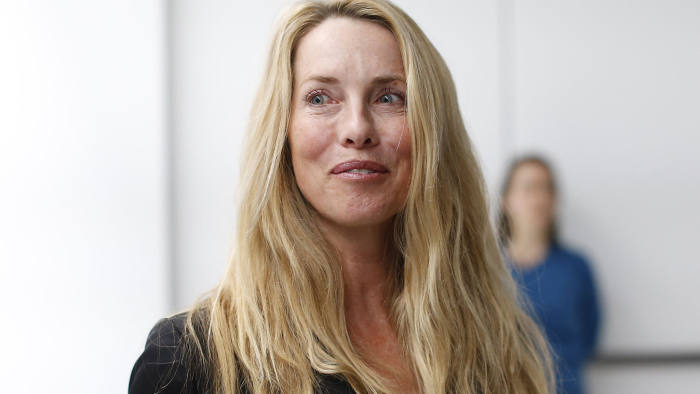 SAN FRANCISCO, CA - MARCH 9: Laurene Powell Jobs, widow of late Apple founder and CEO Steve Jobs, is seen among the crowd after an Apple special event at the Yerba Buena Center for the Arts on March 9, 2015 in San Francisco, California. Apple Inc. announced the new MacBook as well as more details on the much anticipated Apple Watch, the tech giant's entry into the rapidly growing wearable technology segment as well (Photo by Stephen Lam/Getty Images)