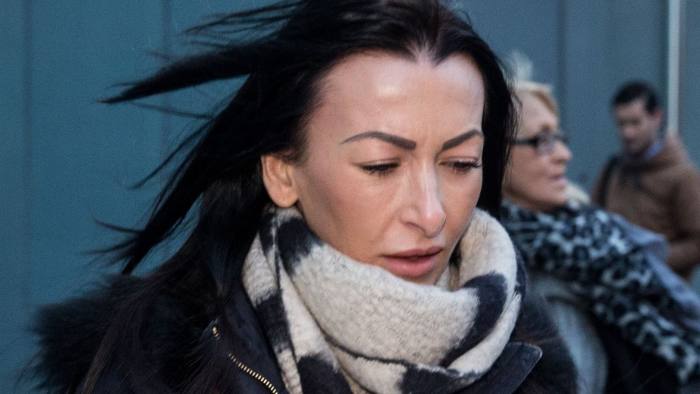 Mandatory Credit: Photo by Mark Thomas/REX/Shutterstock (7868539e) Laylah De Cruz arrives at Southwark Crown Court with her mother Dianne Moorcroft.Dubai-based model Laylah De Cruz has been accused of convincing her mother, Dianne Moorcroft, to change her name by deed poll to persuade estate agents and solicitors that she was the owner of a £3m Kensington home. Laylah De Cruz fraud case, Southwark, London, UK - 13 Jan 2017