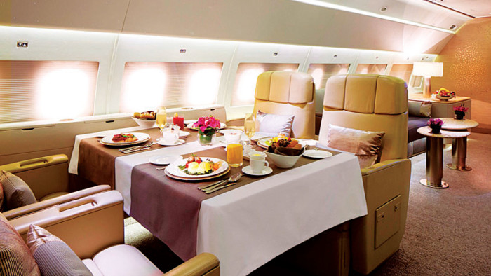 The Emirates Exclusive cabin