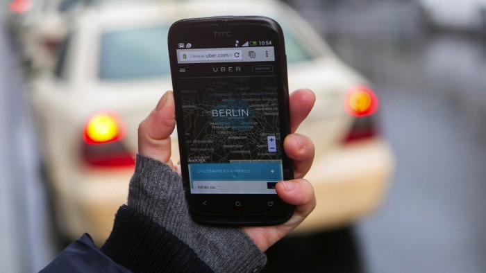 Uber, the taxi app