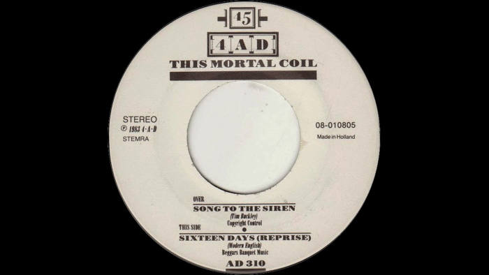 ‘Song to the Siren’ vinyl record