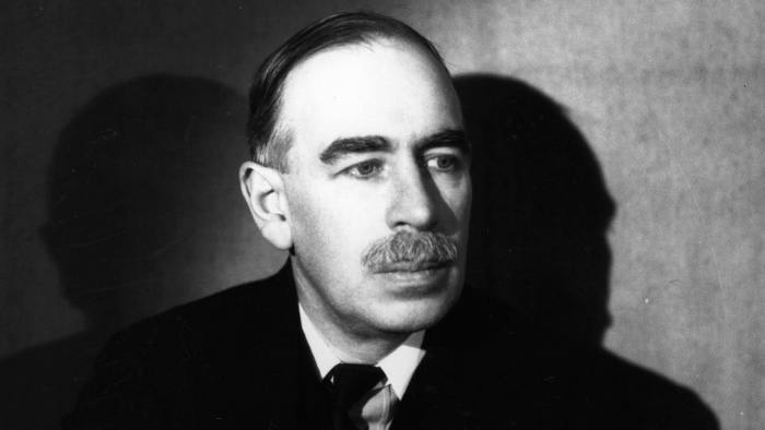 John Keynes...John Maynard Keynes (1883 - 1946) the British economist and member of the Bloomsbury set. He pioneered the theory of full employment. Original Publication: People Disc - HF0700 (Photo by Gordon Anthony/Getty Images)