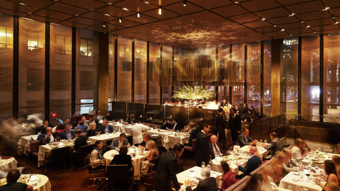 excitation cykel Barmhjertige New York's best restaurants for power dining | Financial Times