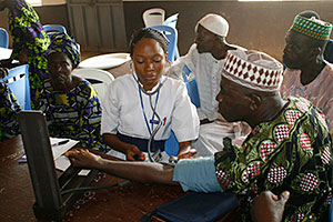 a community medical outreach in Osun state, Nigeria