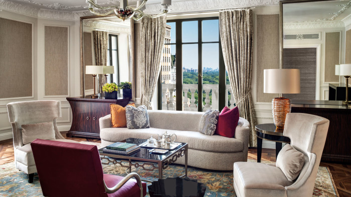 The new presidential suite at St Regis New York