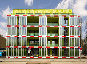 BIQ House in Hamburg features a bioreactor façade