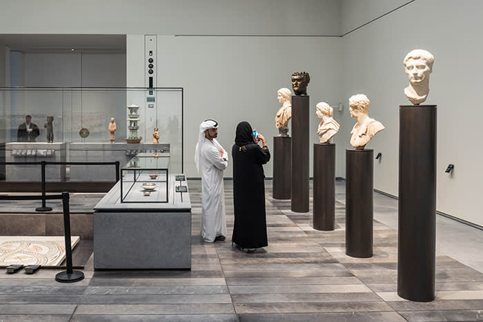 NOVEMBER 7, 2017 — ABU DHABI, UAE: Opening of the Louvre Museum in Abu Dhabi, UAE. credit christophe viseux