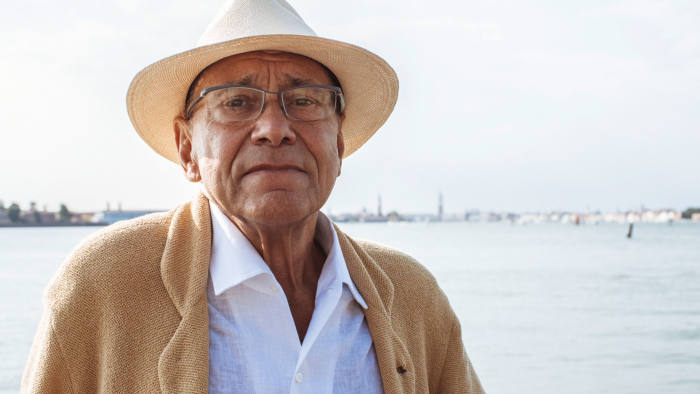 Andrei Konchalovsky earlier this month in Venice, where he won Best Director at the film festival