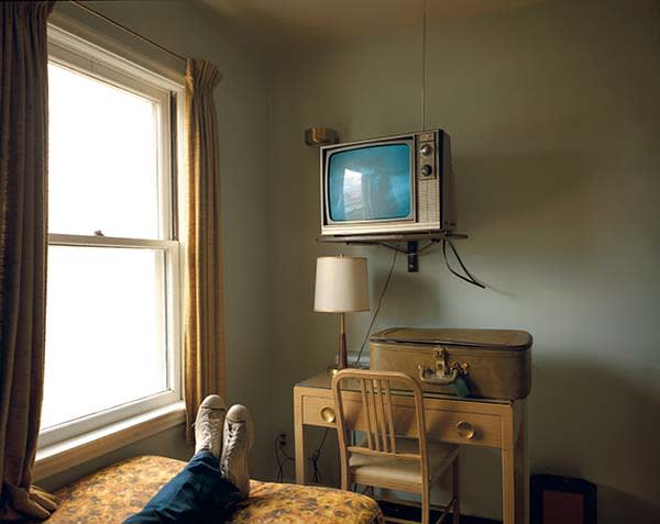 Room 125 Westbank Motel Idaho Falls Idaho 18 July 1973 From the Uncommon Places series by Stephen Shore