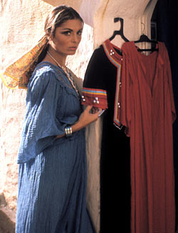 Actress Daliah Lavi in the 1970s