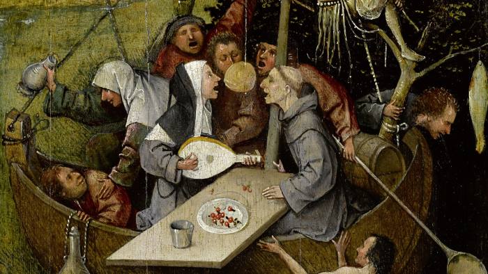 Hieronymus Bosch, The Ship of Fools, ca. 1500-10