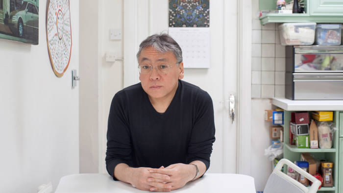 Kazuo Ishiguro at his home in Golders Green, north London