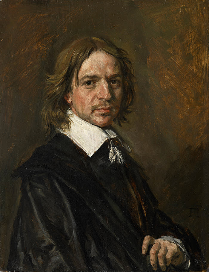 Fake Frans Hals portrait of An Unknown Man - it was reassessed by Sotheby's as a fake