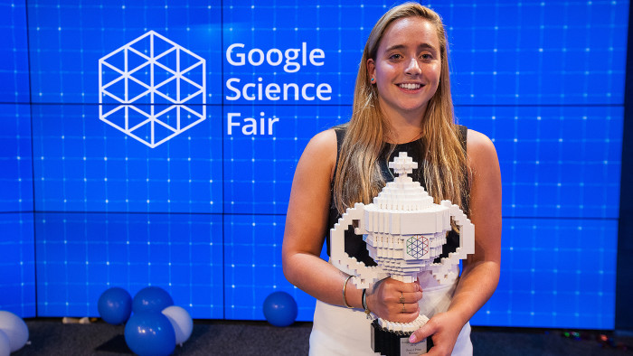Olivia Hallisey, 2015 Google Science Fair prizewinner