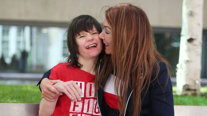 Charlotte Caldwell and her son Billy outside the Home Office in London ahead of a meeting with Minister of State Nick Hurd, after having a supply of cannabis oil used to treat Billy's severe epilepsy confiscated on their return from Canada.