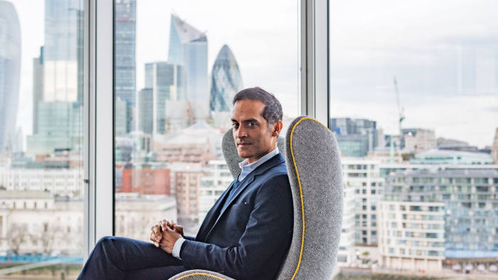 Arun Batra - EY, London. Profiled in Special Report: UKs Leading Management Consultants. Photo credit: Esan Swan, for the FT