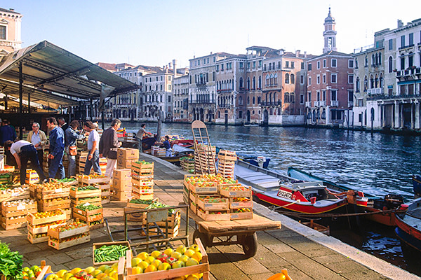 Market on the Grand Canal