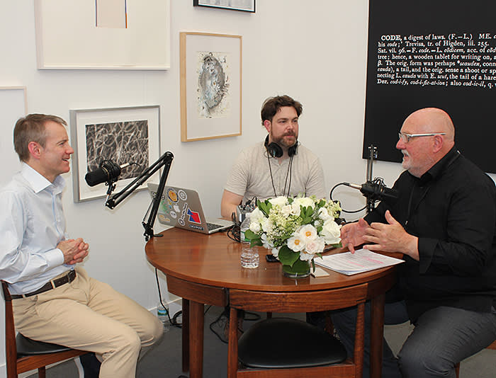 Collect Wisely Podcast interview with Gregory Miller, recorded live at Frieze New York 2018. Courtesy: Sean Kelly, New York