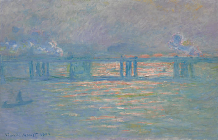 Claude Monet, Charing Cross Bridge (1903) Sotheby's Impressionist & Modern Art sale