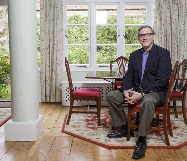 Peter Tufano, dean of the Saïd Business School, at his home in Oxford