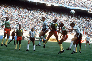 Cameroon’s shock victory over Argentina, Milan 1990