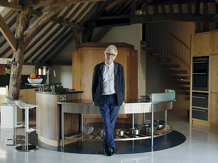Johnny Grey, the kitchen designer who has developed the 4 Generational Kitchen in collaboration with Newcastle University