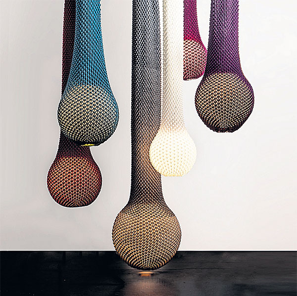 Ariel Zuckerman’s Knitted Lights, Shk1,450 ($385), matterofstuff.com