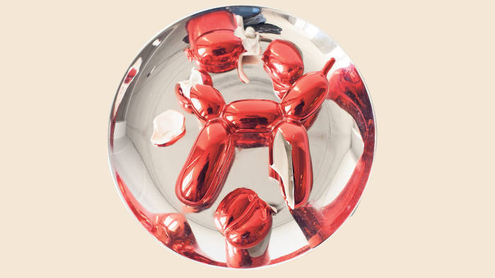 Pieces of Jeff Koons’ ‘Balloon Dog (Red)’ (1995) 