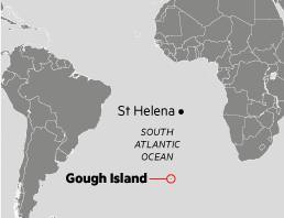Map: Gough Island