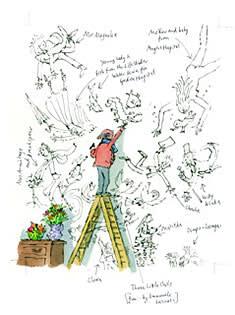 Cover illustration by Quentin Blake, exclusively for FT Weekend Magazine