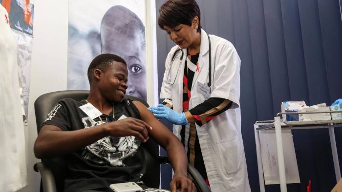KWAZULU-NATAL, SOUTH AFRICA NOVEMBER 30: Nkosiyazi Mncube (23), is the first participant in the HIV vaccine trials at the MRC clinic on November 30, 2016 in KwaZulu-Natal, South Africa. South Africa launched a major clinical trial of an experimental vaccine against the AIDS virus, which scientists hope could be the cure for the disease. (Photo by Gallo Images / The Times / Jackie Clausen)
