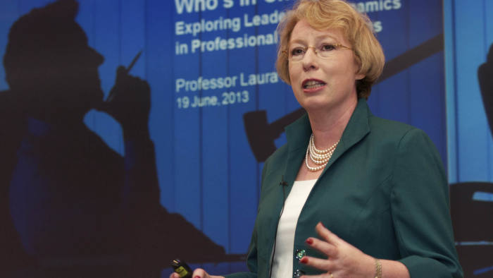 Prof Laura Empson, director of the Centre for Professional Service Firms, Cass Business School