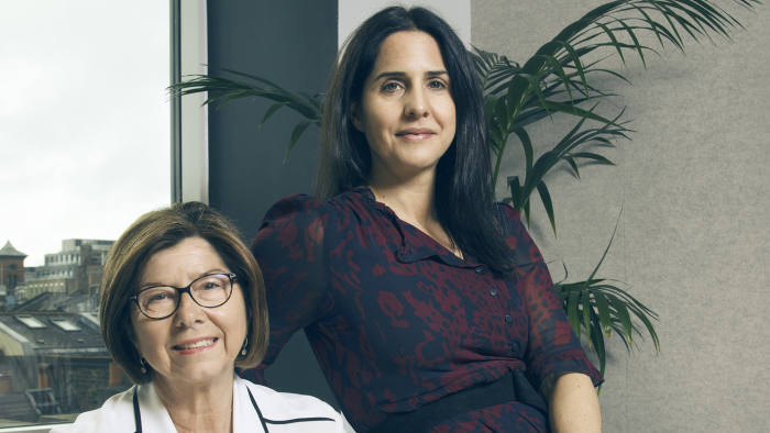 Claire Valoti (right), vice-president international at Snap, with her mother, entrepreneur Martine Valoti