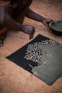 Malian ‘bogolan’ printing technique