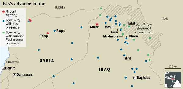Isis map