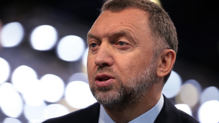 Oleg Deripaska, billionaire and president of United Co. Rusal Plc, speaks in a Bloomberg Television interview during the St. Petersburg International Economic Forum (SPIEF) at the Expoforum in Saint Petersburg, Russia, on Friday, June 2, 2017. The event program is based around the theme 'Achieving a New Balance in the Global Economic Arena' and runs from June 1 - 3. Photographer: Simon Dawson/Bloomberg