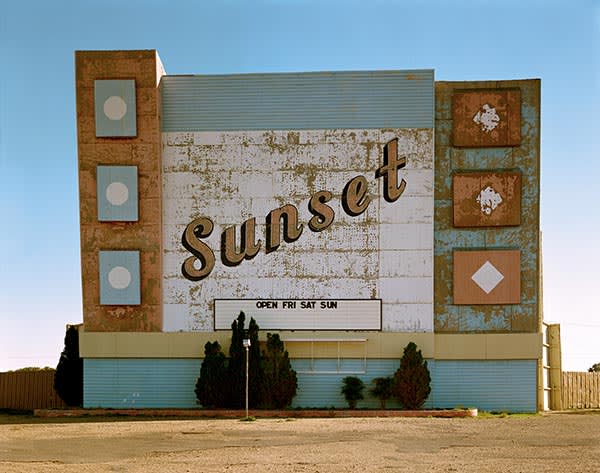West Ninth Avenue Amarillo Texas 2 October 1974 From the Uncommon Places series by Stephen Shore