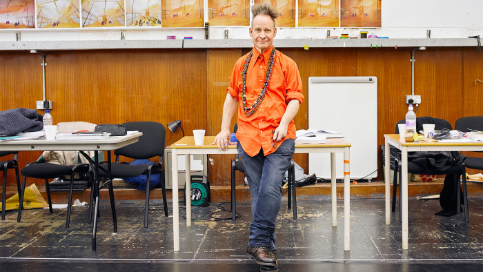 Peter Sellars, photographed for the FT at English National Opera
