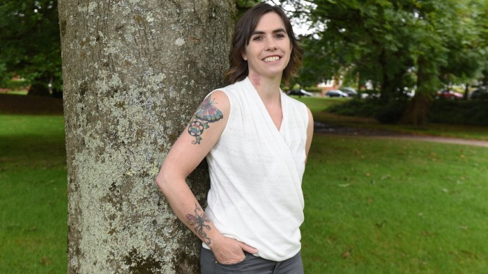Tattooed Jenifer Baxter says: 'In some situations, you have to accept you need to be more conservative.'