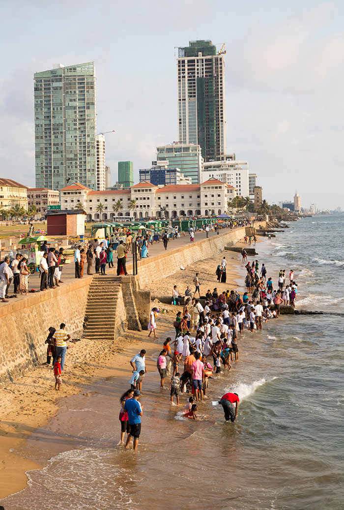 The beach at Galle