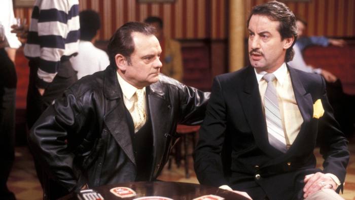 'Only Fools and Horses' with David Jason (Del Boy) and Roger Lloyd Pack (Boycie)