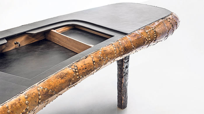 Carapace desk (2016) by Maarten Bass, £65,000