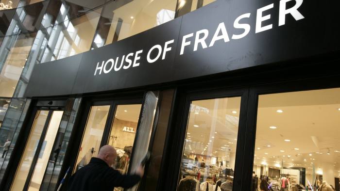 House of Fraser Charlotte Reeve Executive Gavin Anderson & Company 85 Strand LONDON UK WC2R 0DW Tel: +44 (0) 20 7554 1400 Dir: +44 (0) 20 7554 1474 Mob: +44 (0) 7825 362 917 Fax: +44 (0) 20 7554 1499