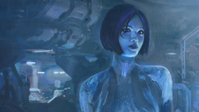 Cortana, a character in the Halo computer game