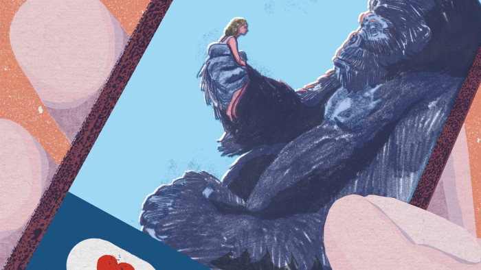 King Kong movie illustration